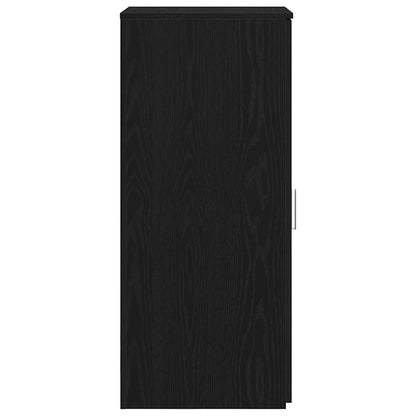 vidaXL Storage Cabinet Black 40x45x103.5 cm Engineered Wood