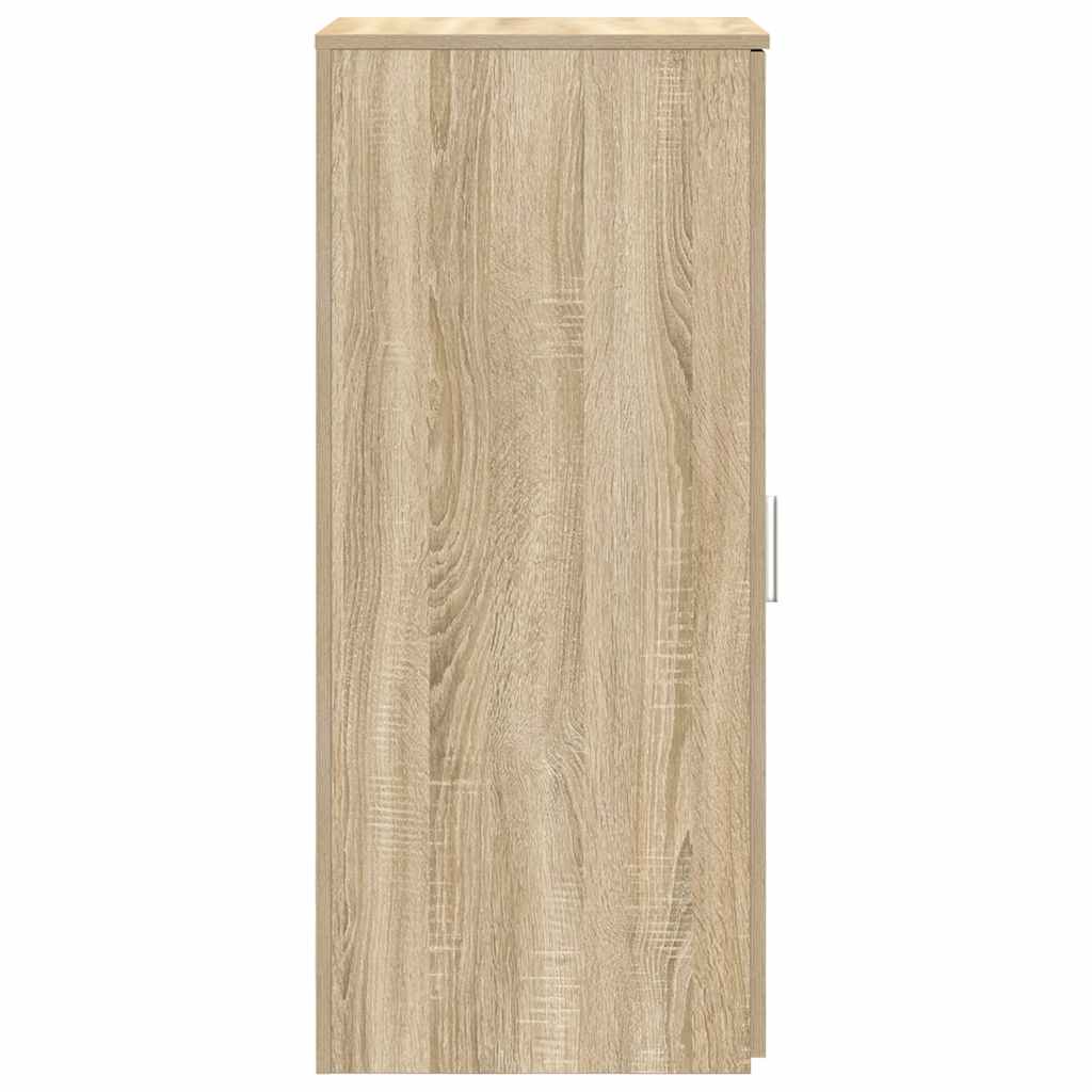 vidaXL Storage Cabinet Sonoma Oak 40x45x103.5 cm Engineered Wood