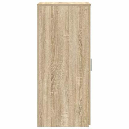 vidaXL Storage Cabinet Sonoma Oak 40x45x103.5 cm Engineered Wood
