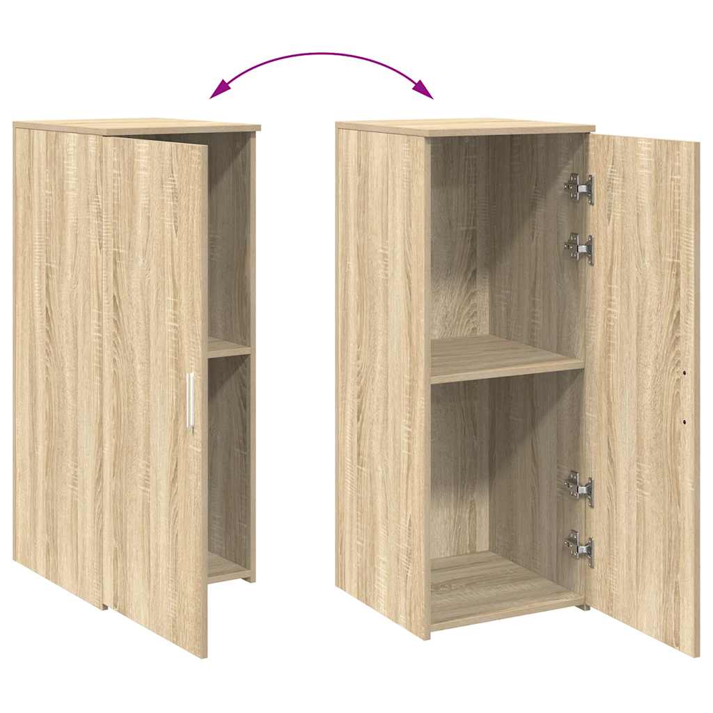 vidaXL Storage Cabinet Sonoma Oak 40x45x103,5 cm Engineered Wood