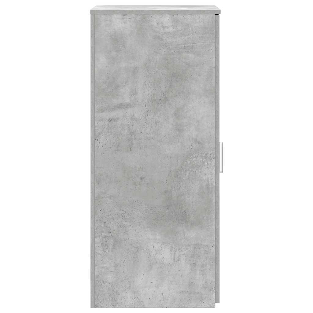 vidaXL Storage Cabinet Concrete Grey 40x45x103.5 cm Engineered Wood