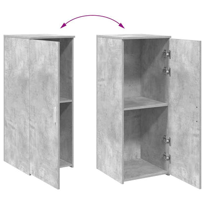 vidaXL Storage Cabinet Concrete Grey 40x45x103.5 cm Engineered Wood