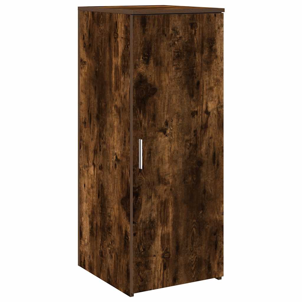 vidaXL Storage Cabinet Smoked Oak 40x45x103,5 cm Engineered Wood