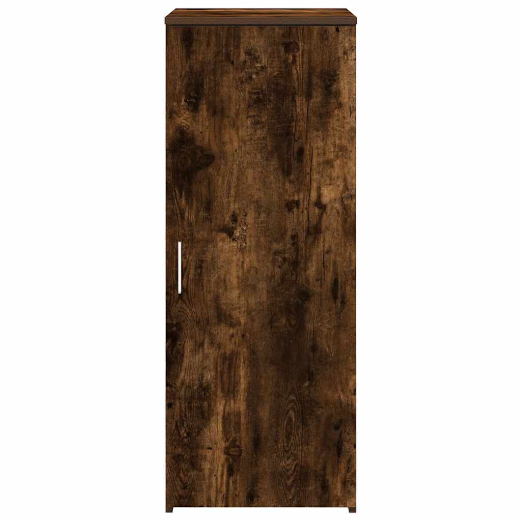 vidaXL Storage Cabinet Smoked Oak 40x45x103.5 cm Engineered Wood