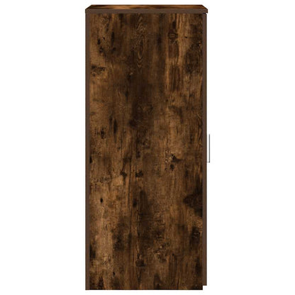 vidaXL Storage Cabinet Smoked Oak 40x45x103.5 cm Engineered Wood