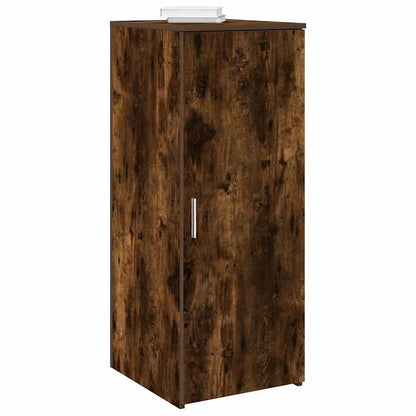vidaXL Storage Cabinet Smoked Oak 40x45x103,5 cm Engineered Wood