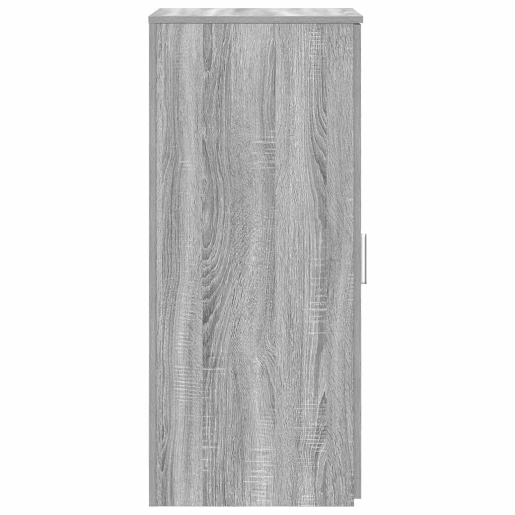 vidaXL Storage Cabinet Grey Sonoma 40x45x103.5 cm Engineered Wood