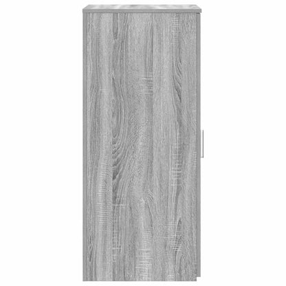 vidaXL Storage Cabinet Grey Sonoma 40x45x103.5 cm Engineered Wood