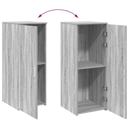 vidaXL Storage Cabinet Grey Sonoma 40x45x103,5 cm Engineered Wood