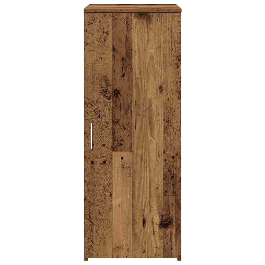 vidaXL Storage Cabinet Old Wood 40x45x103,5 cm Engineered Wood