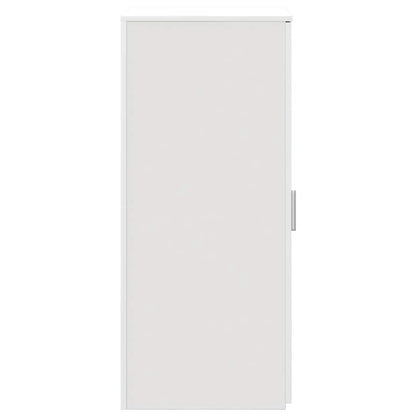 vidaXL Storage Cabinet White 50x45x103.5 cm Engineered Wood