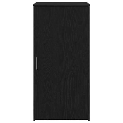 vidaXL Storage Cabinet Black 50x45x103.5 cm Engineered Wood