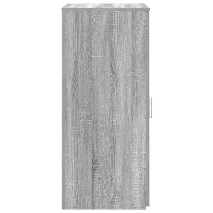 vidaXL Storage Cabinet Grey Sonoma 50x45x103.5 cm Engineered Wood