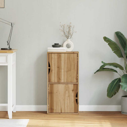 vidaXL Side Cabinet "ODDA" 40x24x79 cm Solid Wood Pine
