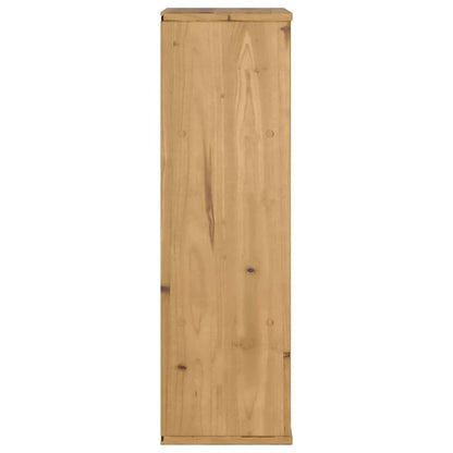 vidaXL Side Cabinet with Drawers "ODDA" 40x24x79 cm Solid Wood Pine