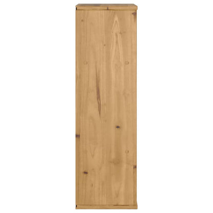vidaXL Side Cabinet with Drawers ODDA 40x24x79 cm Solid Wood Pine