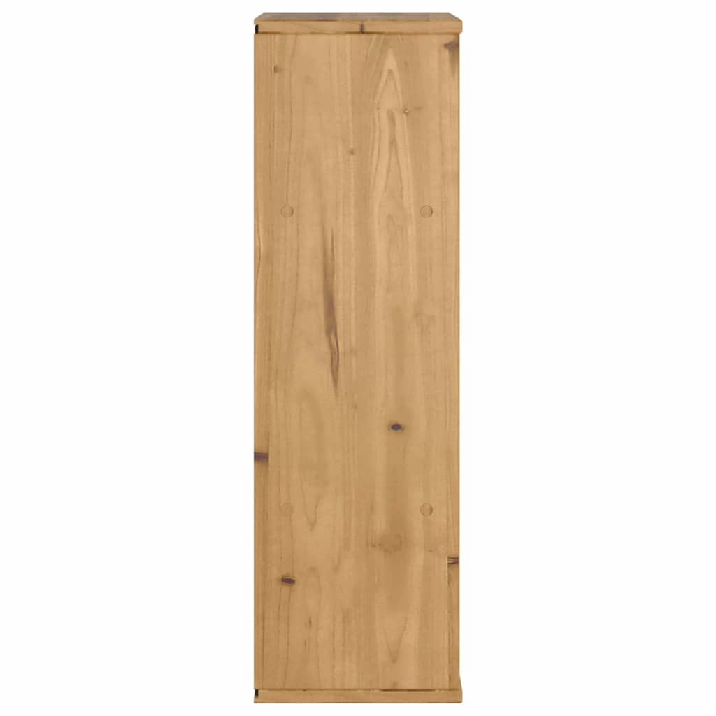 vidaXL Side Cabinet with Drawer ODDA 40x24x79 cm Solid Wood Pine