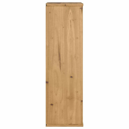 vidaXL Side Cabinet with Drawer ODDA 40x24x79 cm Solid Wood Pine
