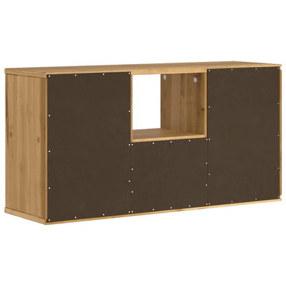 vidaXL TV Cabinet with Drawer “ODDA” 79x24x40 cm Solid Wood Pine