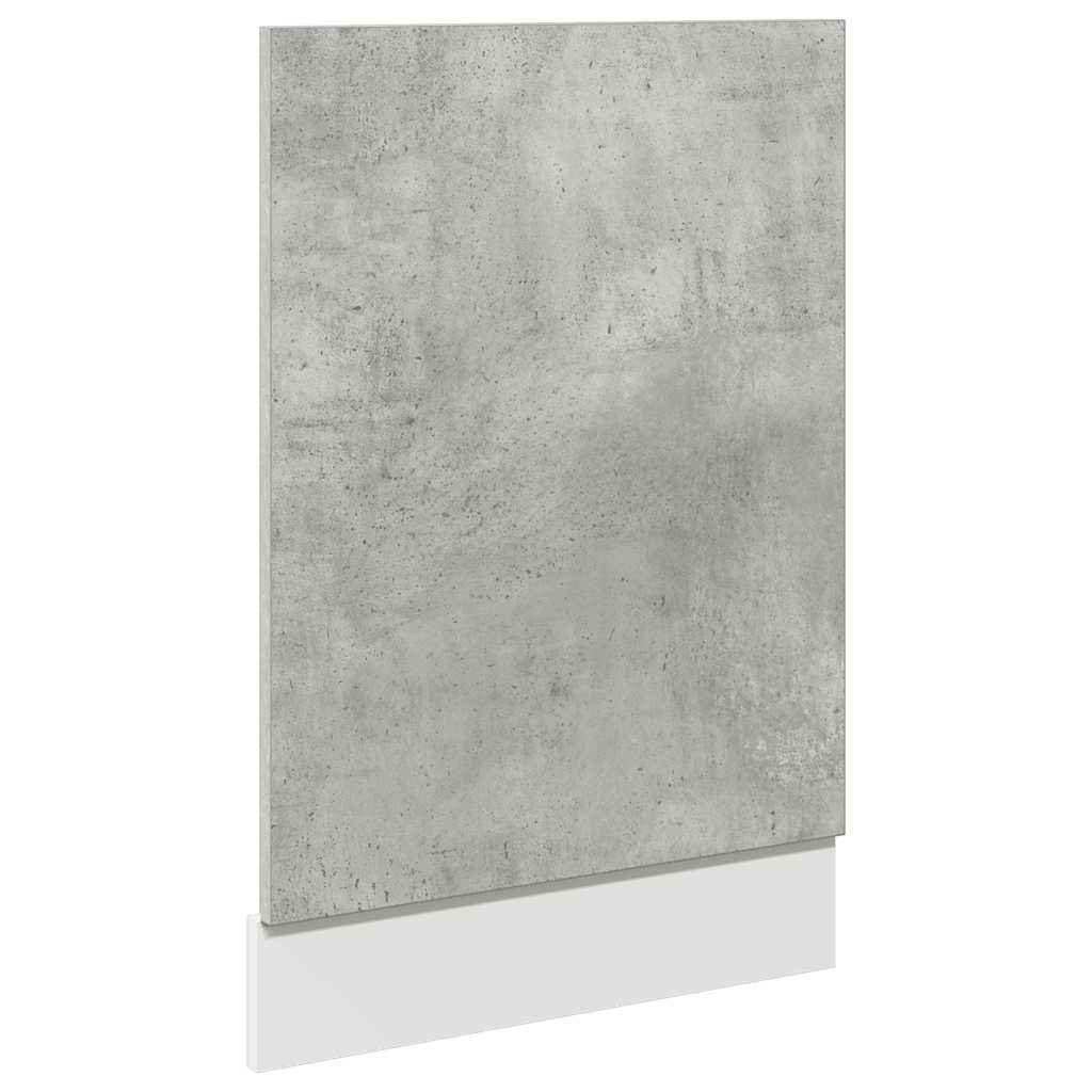vidaXL 7 Piece Kitchen Cabinet Set Lyon Concrete Grey Engineered Wood
