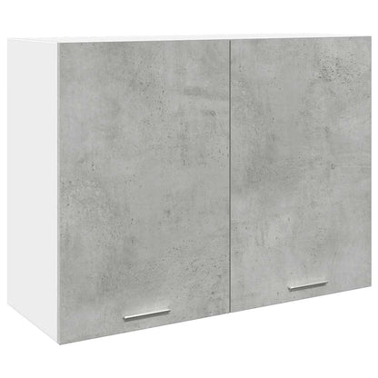 vidaXL 7 Piece Kitchen Cabinet Set Lyon Concrete Grey Engineered Wood