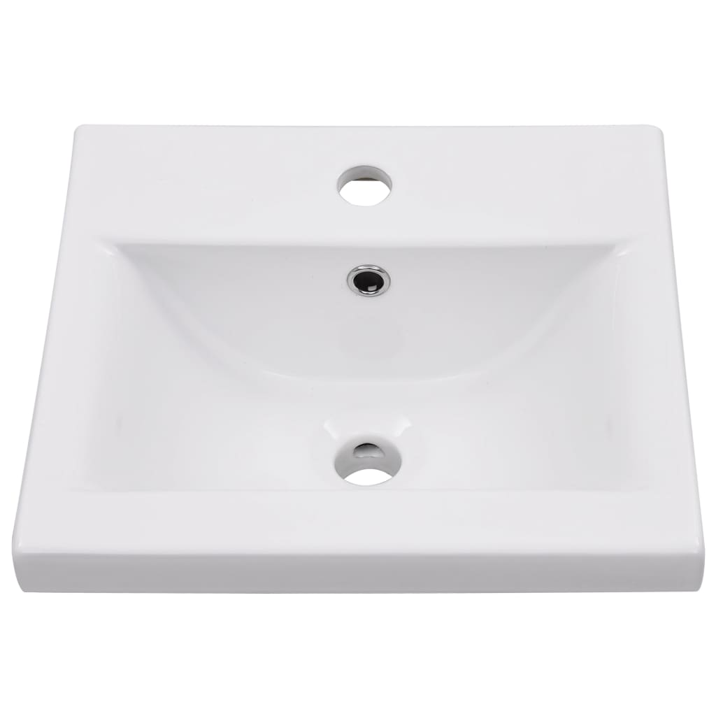 vidaXL 5 Piece Bathroom Furniture Set Concrete Grey Engineered Wood