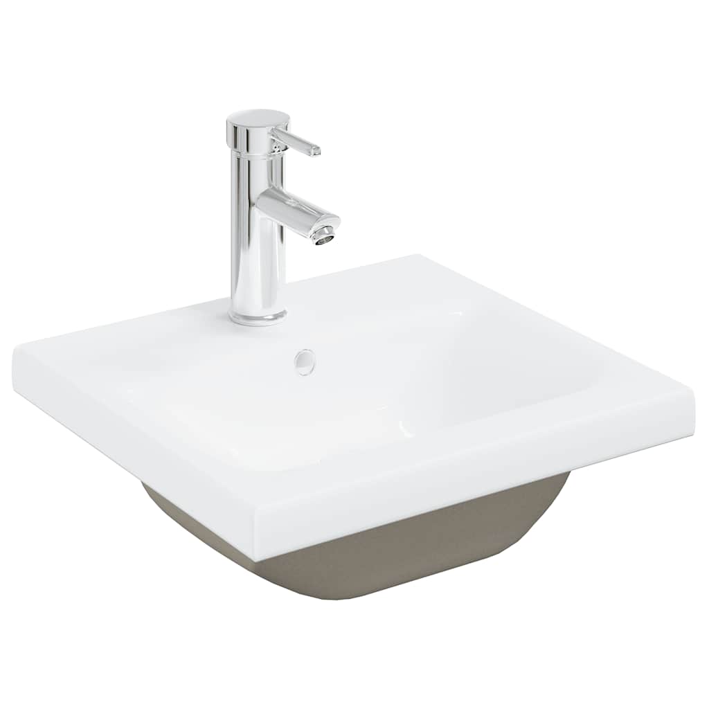 vidaXL 3 Piece Bathroom Furniture Set Sonoma Oak Engineered Wood