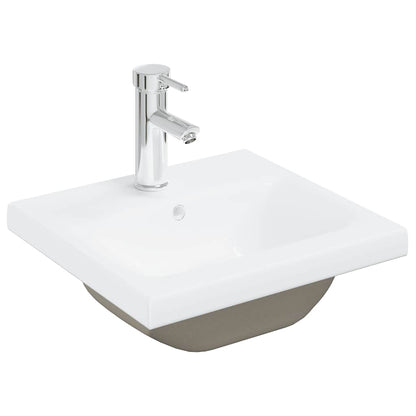 vidaXL 3 Piece Bathroom Furniture Set Sonoma Oak Engineered Wood