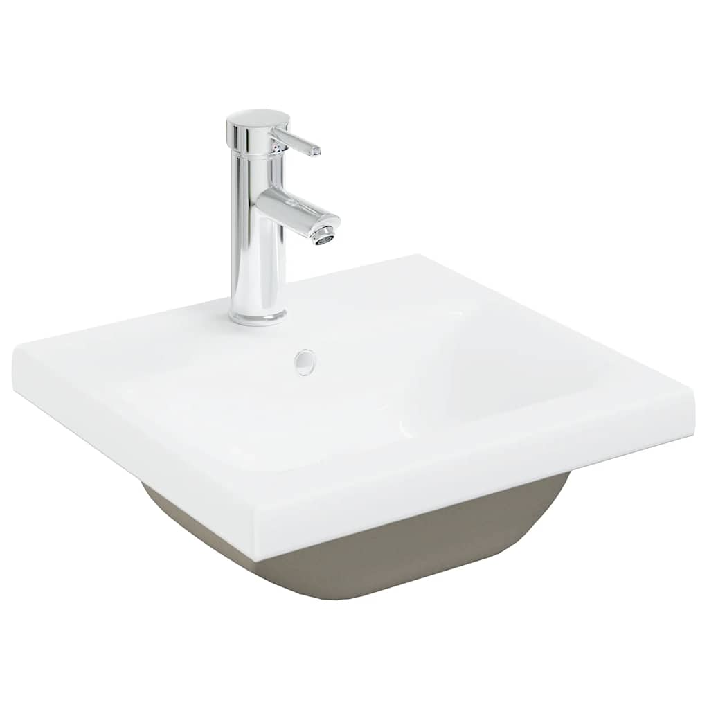 vidaXL 2 Piece Bathroom Furniture Set Sonoma Oak Engineered Wood