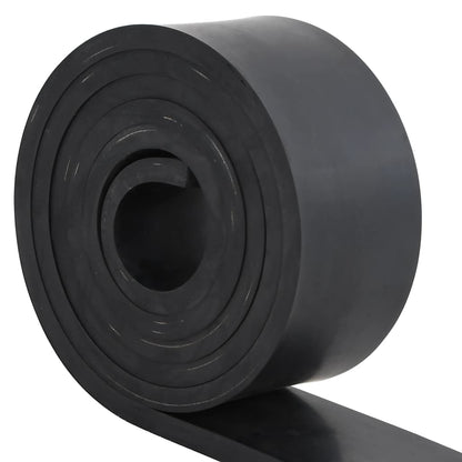 vidaXL Rubber Edge for Snow Plow Black 250x8x1 cm