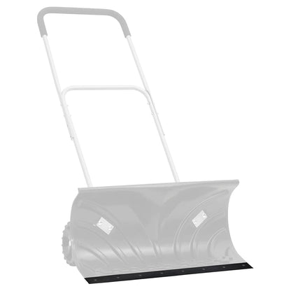vidaXL Rubber Edge for Snow Plow Black 300x8x1 cm