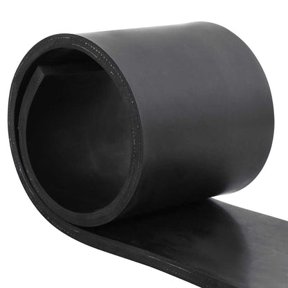 vidaXL Rubber Edge for Snow Plow Black 100x15x1 cm