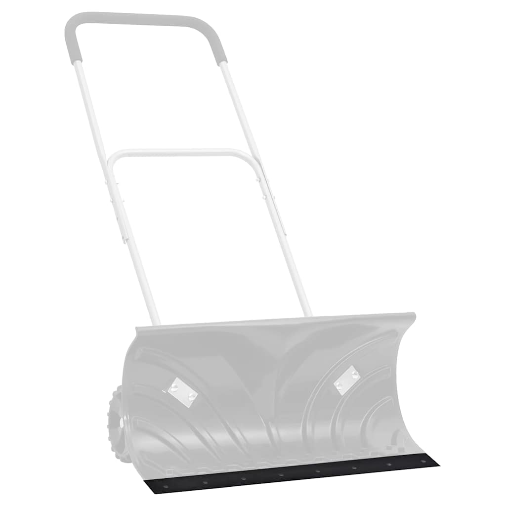 vidaXL Rubber Edge for Snow Plow Black 120x15x1 cm
