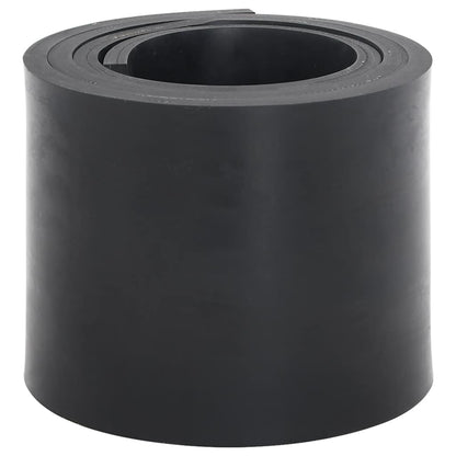 vidaXL Rubber Edge for Snow Plow Black 200x15x1 cm