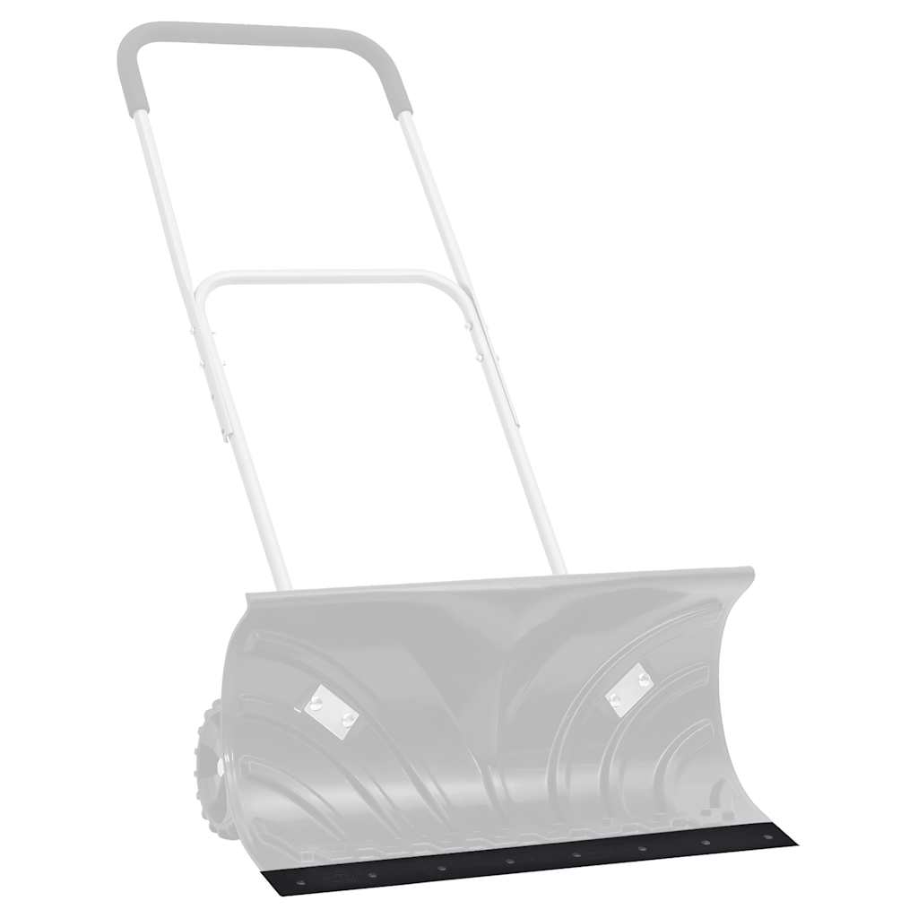 vidaXL Rubber Edge for Snow Plow Black 200x15x1 cm