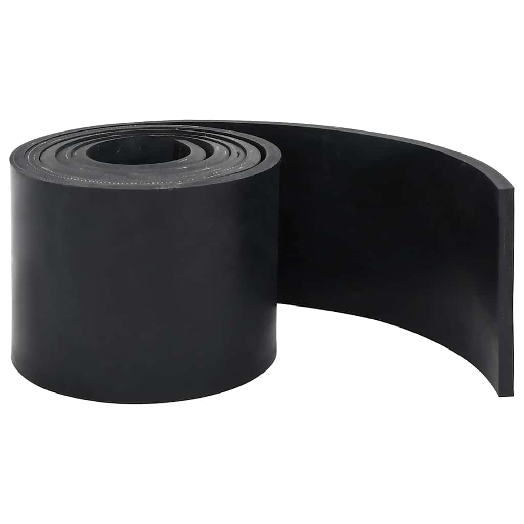 vidaXL Rubber Edge for Snow Plow Black 250x15x1 cm