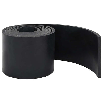 vidaXL Rubber Edge for Snow Plow Black 250x15x1 cm