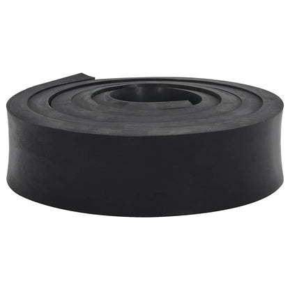 vidaXL Rubber Edge for Snow Plow Black 250x8x2 cm