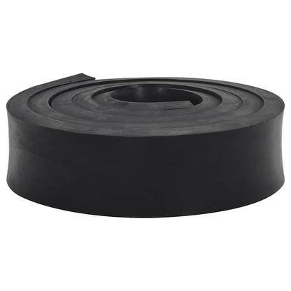 vidaXL Rubber Edge for Snow Plow Black 300x8x2 cm