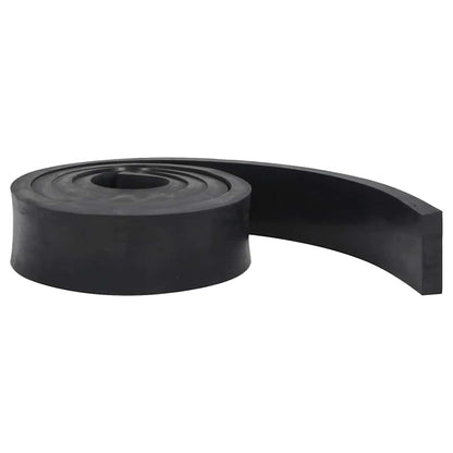 vidaXL Rubber Edge for Snow Plow Black 300x8x2 cm
