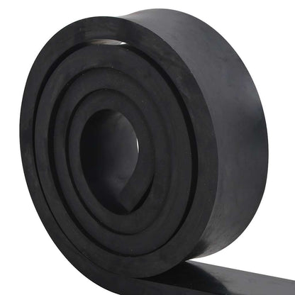 vidaXL Rubber Edge for Snow Plow Black 300x8x2 cm