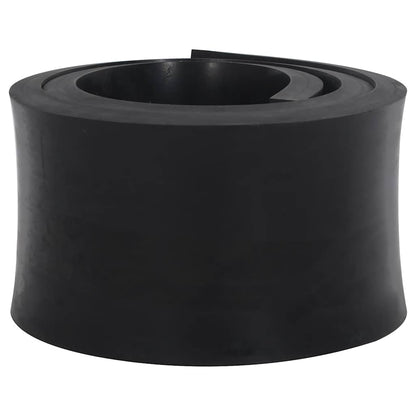 vidaXL Rubber Edge for Snow Plow Black 180x15x2 cm
