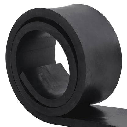 vidaXL Rubber Edge for Snow Plow Black 200x15x2 cm