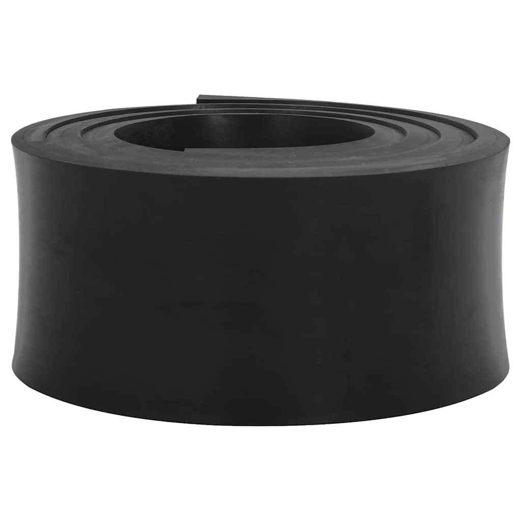 vidaXL Rubber Edge for Snow Plow Black 300x15x2 cm