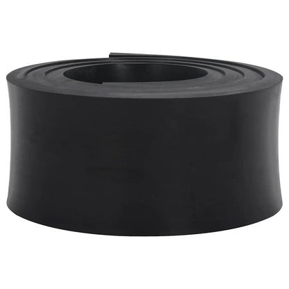 vidaXL Rubber Edge for Snow Plow Black 300x15x2 cm