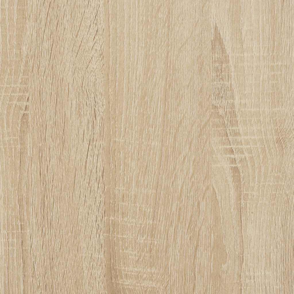 vidaXL Bookcase 3-Tier Sonoma Oak 60x30x60 cm Engineered Wood