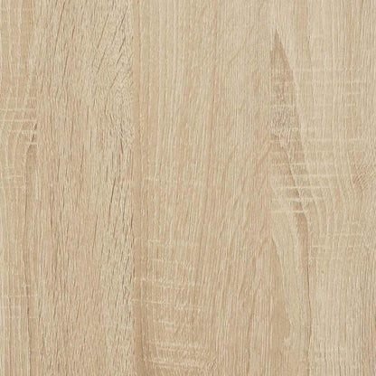 vidaXL Bookcase 3-Tier Sonoma Oak 60x30x60 cm Engineered Wood
