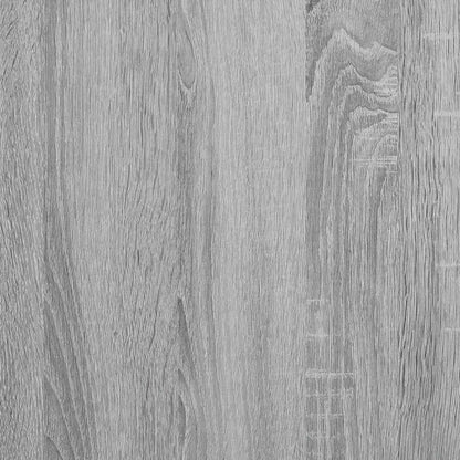 vidaXL Bookcase 3-Tier Grey Sonoma 60x30x60 cm Engineered Wood