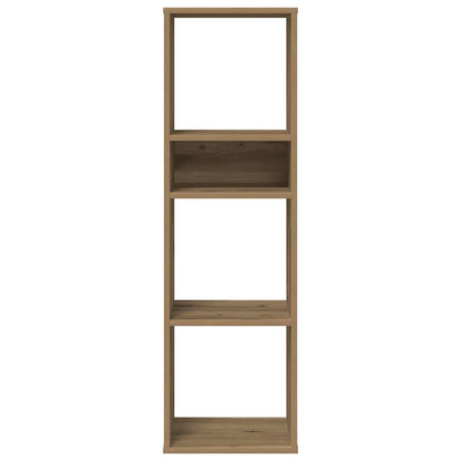 vidaXL Book Cabinet Artisan Oak 34x31x112 cm Engineered Wood