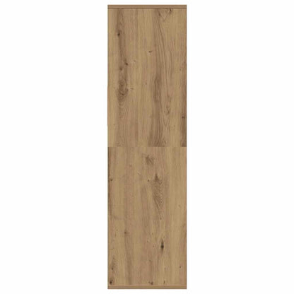 vidaXL Book Cabinet Artisan Oak 34x31x112 cm Engineered Wood